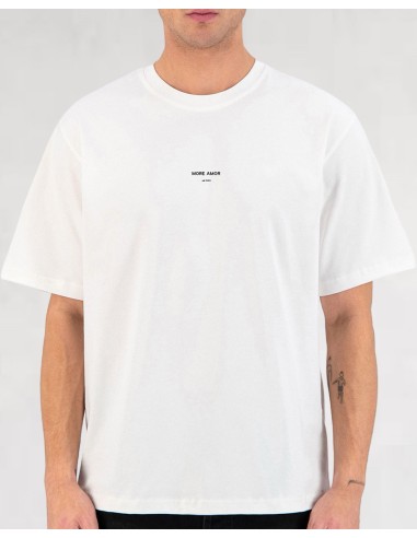 T-SHIRT MORE AMOR BLANC