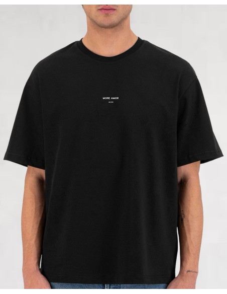 T-SHIRT MORE AMOR NOIR