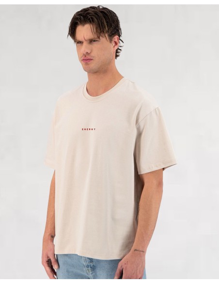 T-SHIRT ENERGY BEIGE