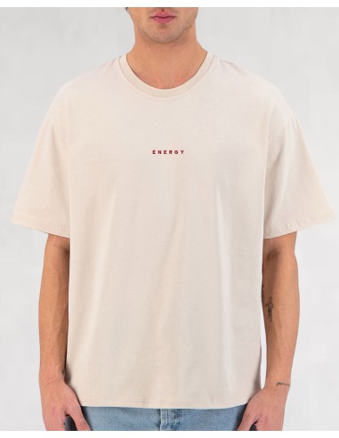 T-SHIRT ENERGY BEIGE