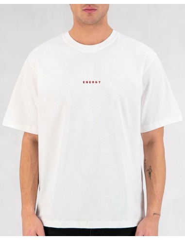 T-SHIRT ENERGY BLANC