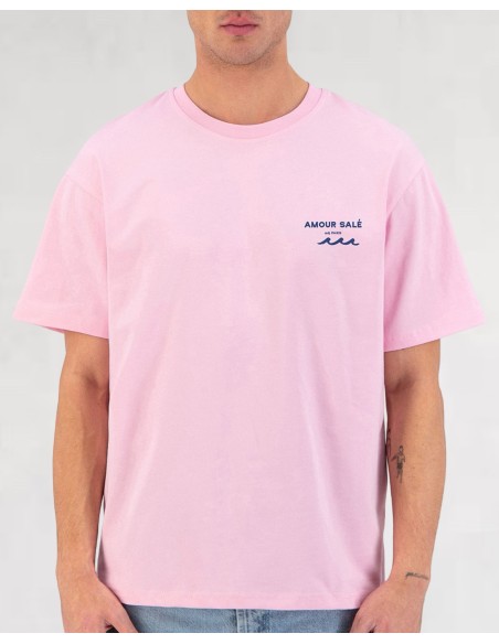 T-SHIRT AMOUR SALÉ ROSE
