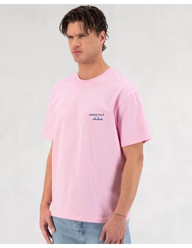 T-SHIRT AMOUR SALÉ ROSE