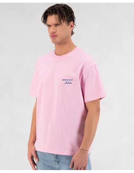 T-SHIRT AMOUR SALÉ ROSE