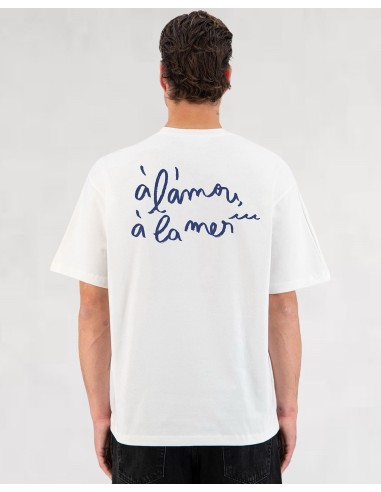 T-SHIRT AMOUR SALÉ BLANC