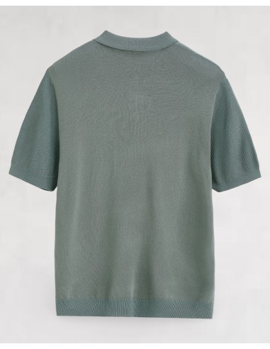 Polo maille fine vert