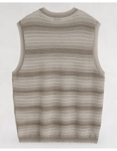 Débardeur en maille fluide beige