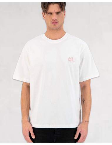 T-SHIRT "PARIS CAFÉ" BLANC