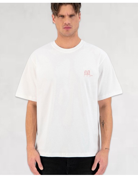 T-SHIRT "PARIS CAFÉ" BLANC