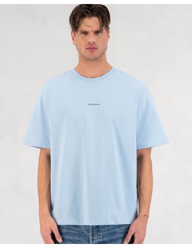 T-SHIRT "LIGHTER DAYS" BLEU