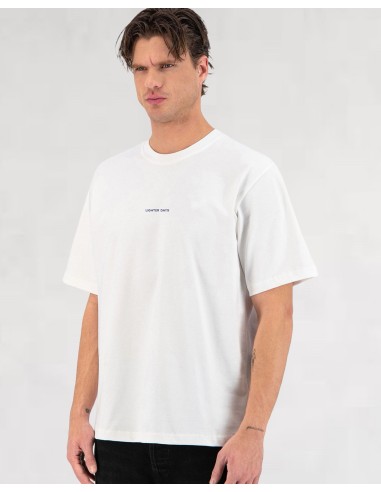 T-SHIRT "LIGHTER DAYS" BLANC