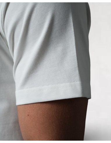 T-SHIRT BRODÉ "TIMBRES" BLANC