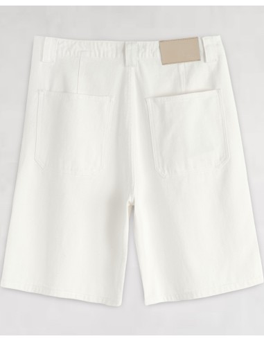 SHORT EN JEANS REGULAR BLANC