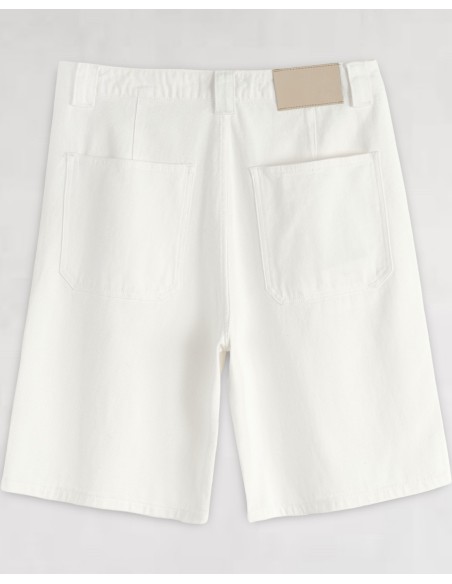 SHORT EN JEANS REGULAR BLANC