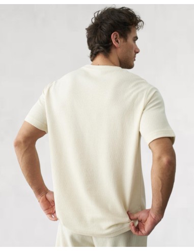 T-shirt en maille lègére beige