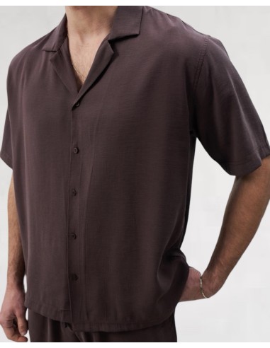 CHEMISETTE ULTRA LEGERE MARRON