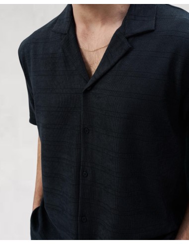 CHEMISETTE FLUIDE NOIR