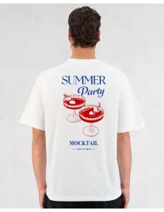 T-SHIRT "SUMMER PACK" BLANC