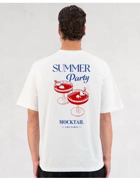 T-SHIRT "SUMMER PACK" BLANC