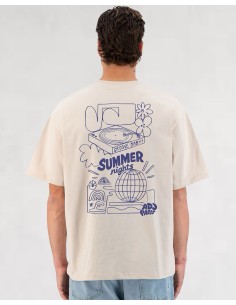 T-SHIRT "SUMMER NIGHTS" BEIGE