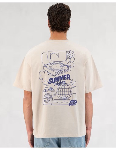 T-SHIRT "SUMMER NIGHTS" BEIGE