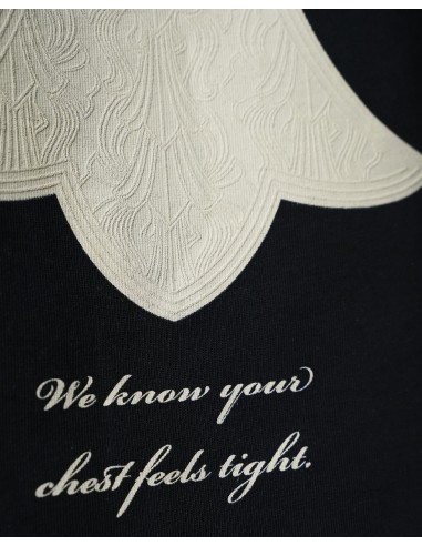 T-SHIRT REGULAR "CROSS" NOIR