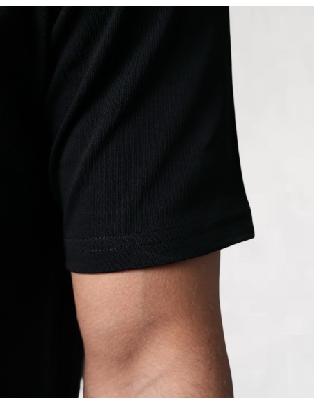 T-SHIRT REGULAR "CROSS" NOIR