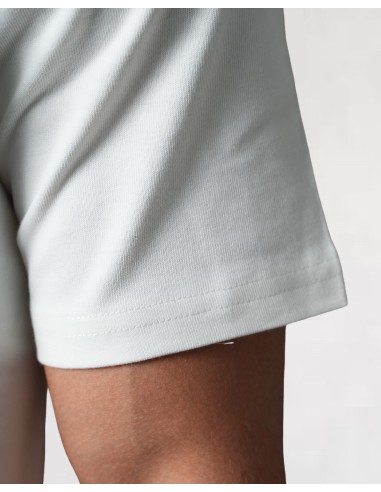 T-SHIRT REGULAR "CROSS" ÉCRU