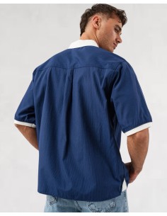 POLO OVERSIZE SOCCER BLEU MARINE 2