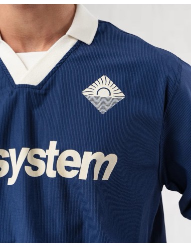 POLO OVERSIZE SOCCER BLEU MARINE