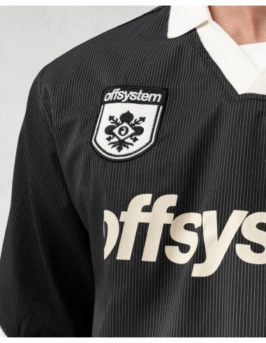 POLO OVERSIZE SOCCER NOIR