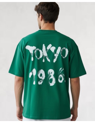 T-SHIRT "TOKYO" VERT