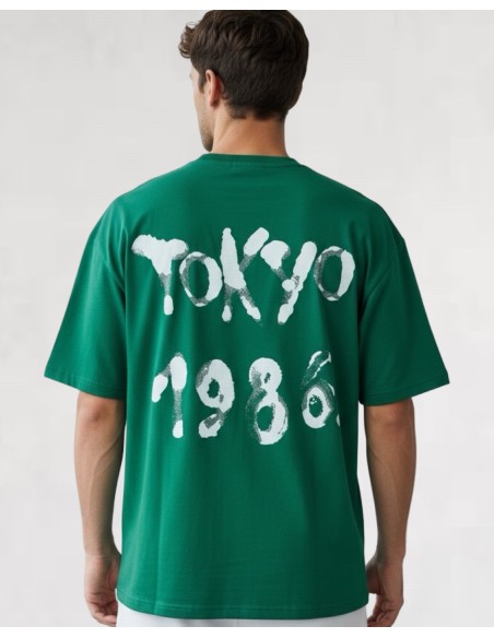 T-SHIRT "TOKYO" VERT