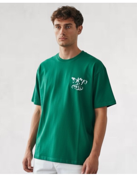 T-SHIRT "TOKYO" VERT