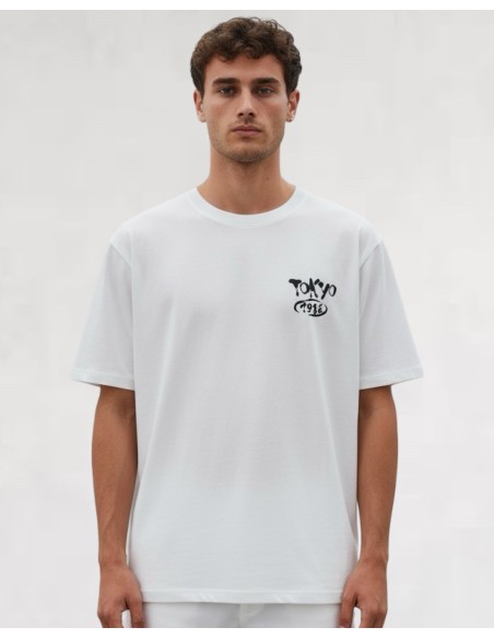 T-SHIRT "TOKYO" BLANC