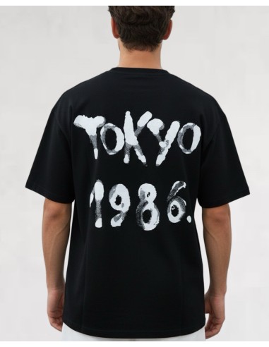 T-SHIRT "TOKYO" NOIR