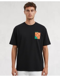 T-SHIRT "PADEL" NOIR