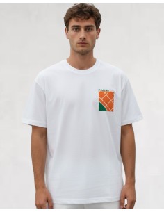 T-SHIRT "PADEL" BLANC
