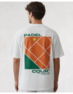 T-SHIRT "PADEL" BLANC 2