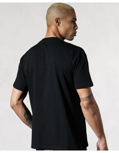 T-SHIRT REGULAR NOIR "PARADISE"