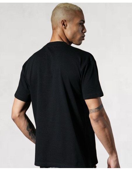 T-SHIRT REGULAR NOIR "PARADISE"