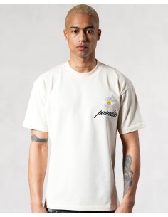 T-SHIRT REGULAR ECRU"PARADISE"