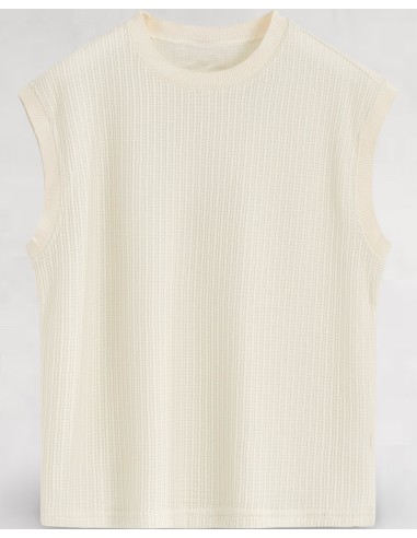 ENSEMBLE SHORT DEBARDEUR ECRU